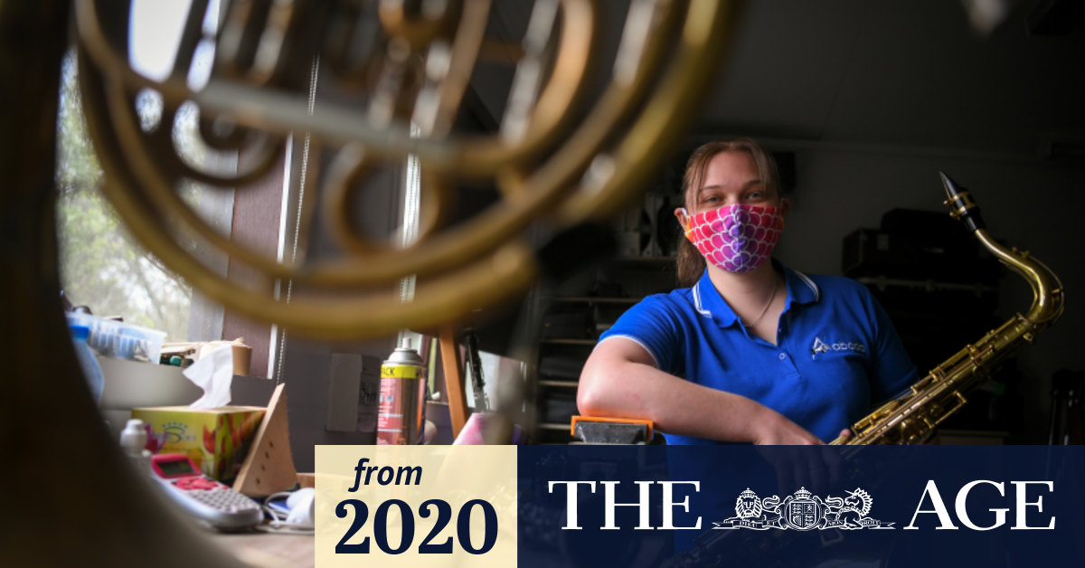 Coronavirus Victoria Music teachers sing out in protest at ban on